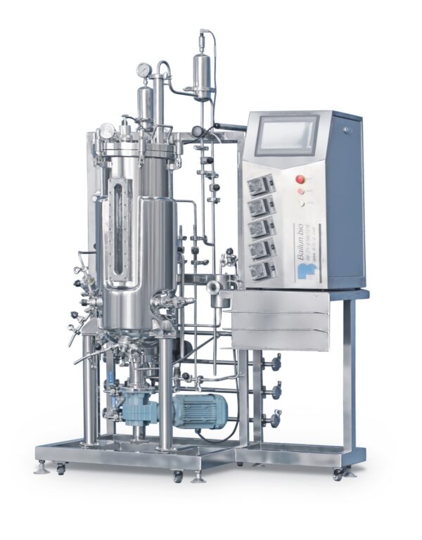 Bottom mechanical stirring stainless steel fermenter 100 liter BLBIO-100SJB