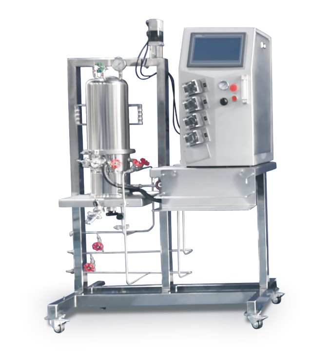 Sterilizing in situ glass bioreactor 7 liter BLBIO-7GCA