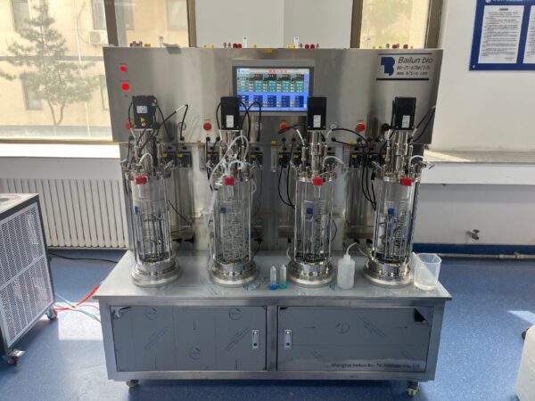 Quadruple glass bioreactor(off-site sterilization)