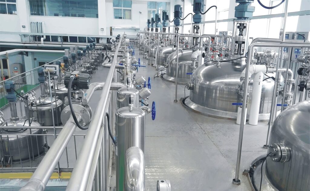 8 sets of 1000L10KL automatic fermenter bioreactor