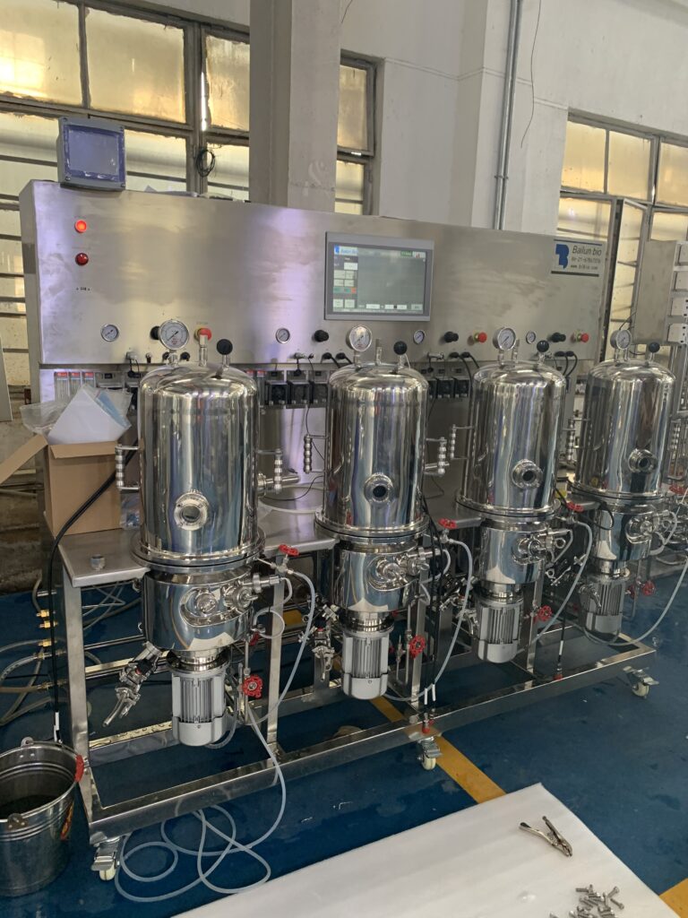 bioreactor fed batch stainless steel fermenter