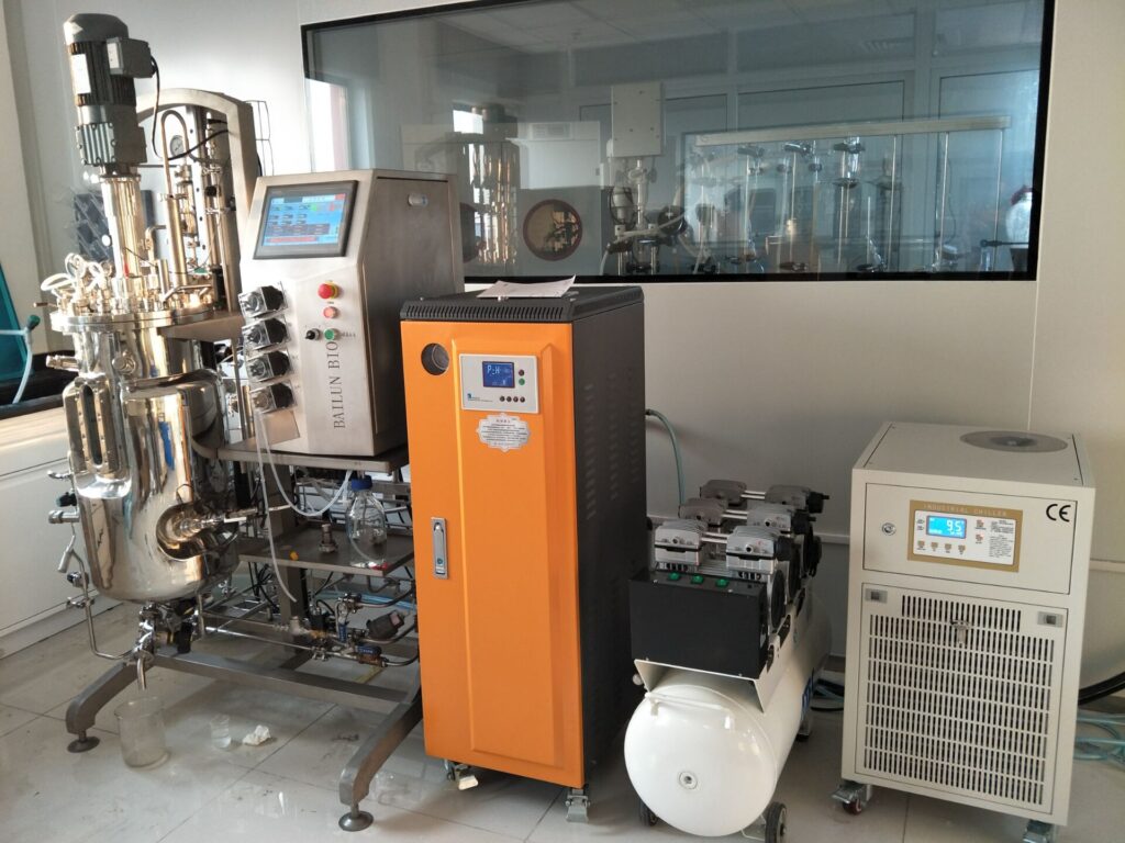 stainless steel bioreactor and steam generator
