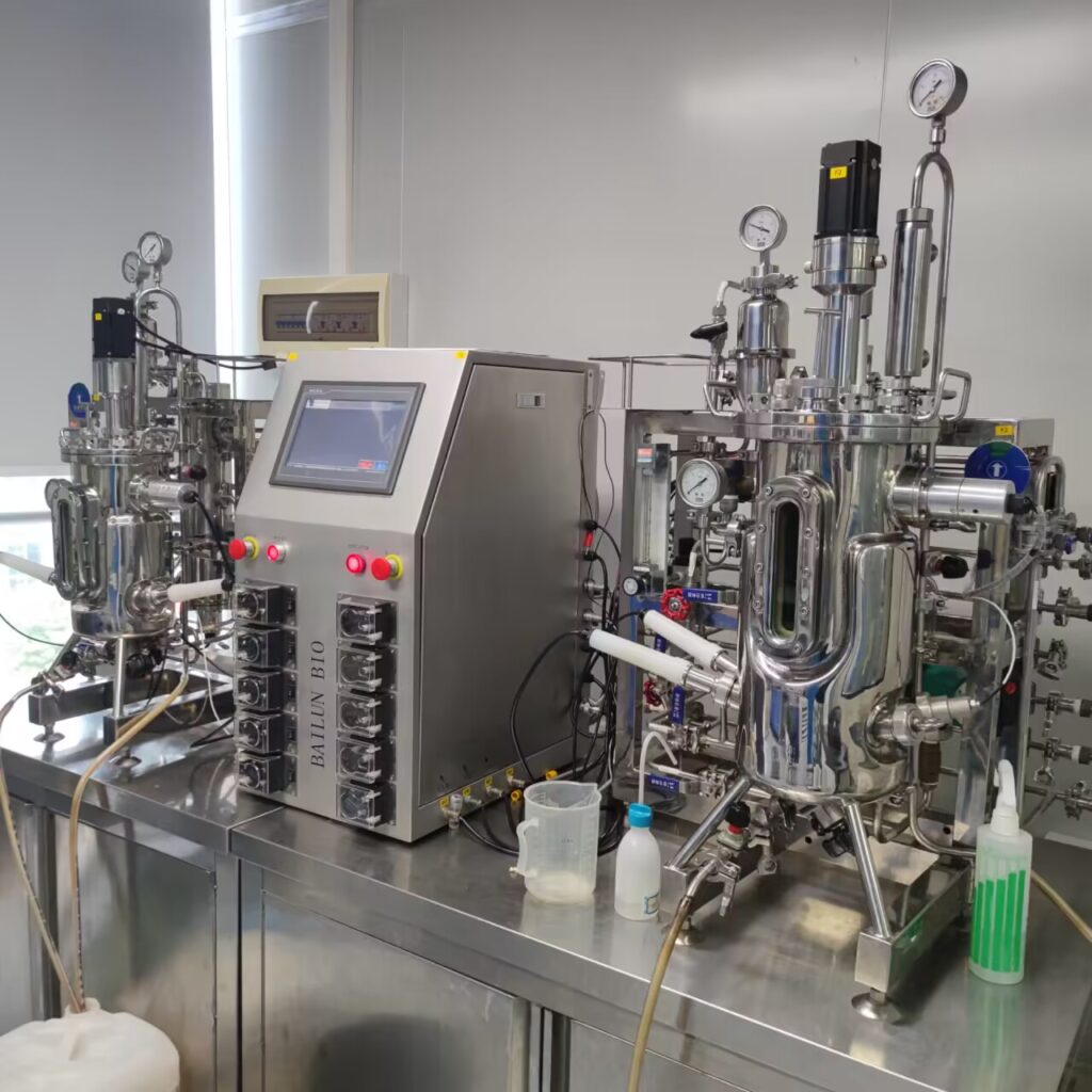 stainless steel bioreactor lab fermenter
