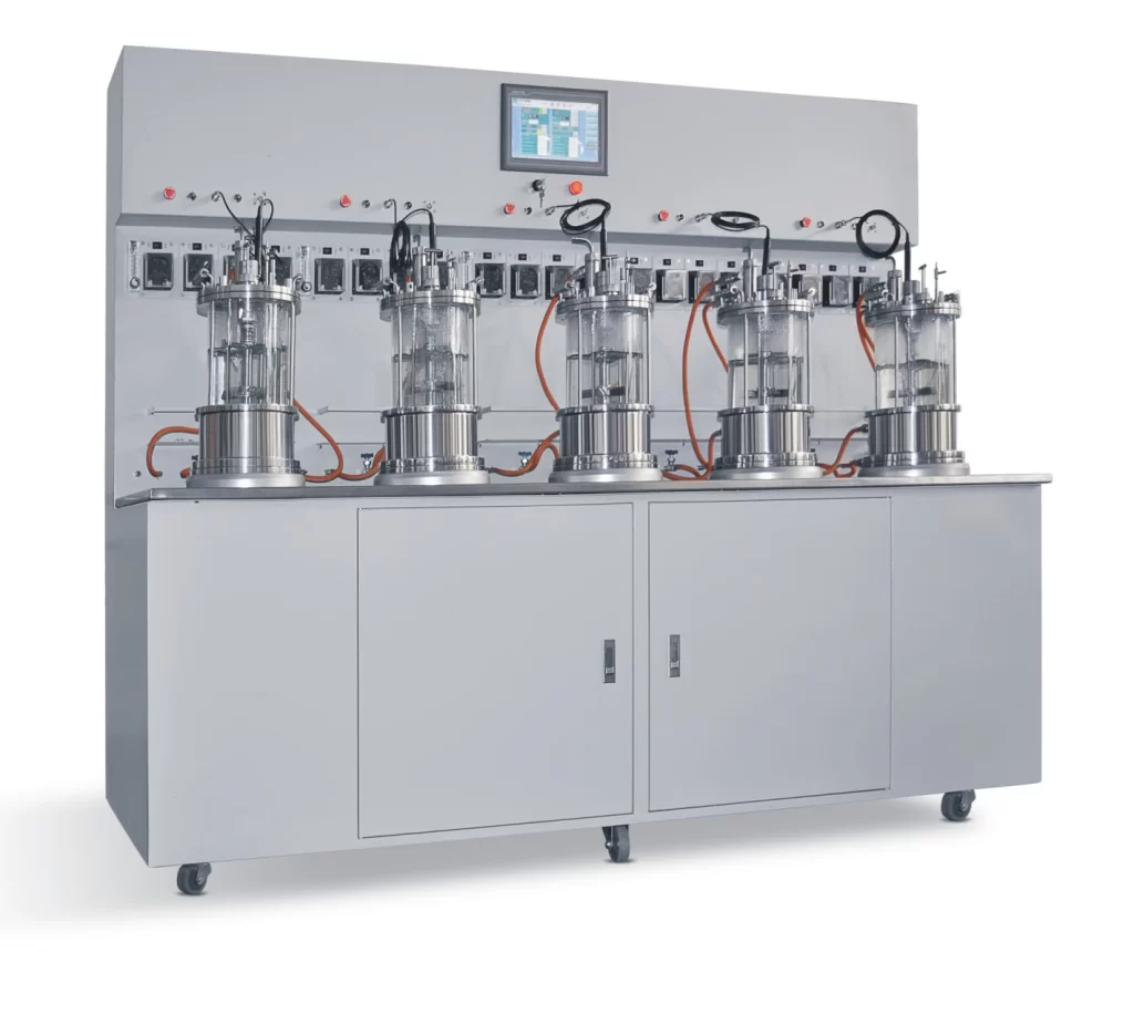 5L parallel glass bioreactor