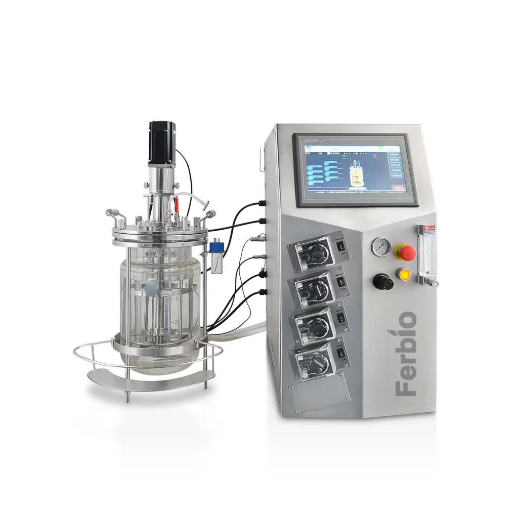 double wall glass bioreactor Ferbio-GJGG